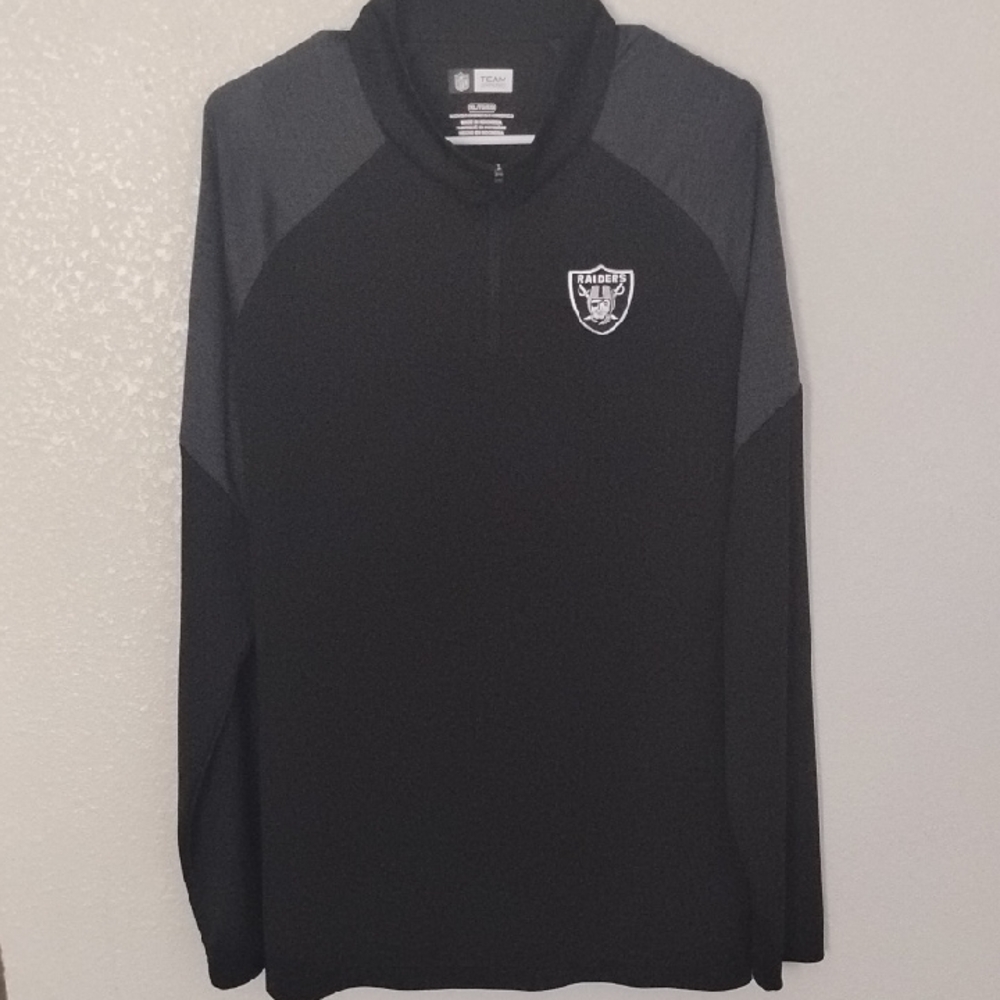 NFL Black and Gray Turtleneck Sweater